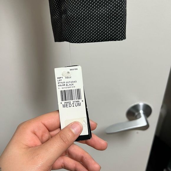 BCX Black and Gray Blazer Button Front Jacket NWT Size Medium - Picture 7 of 8